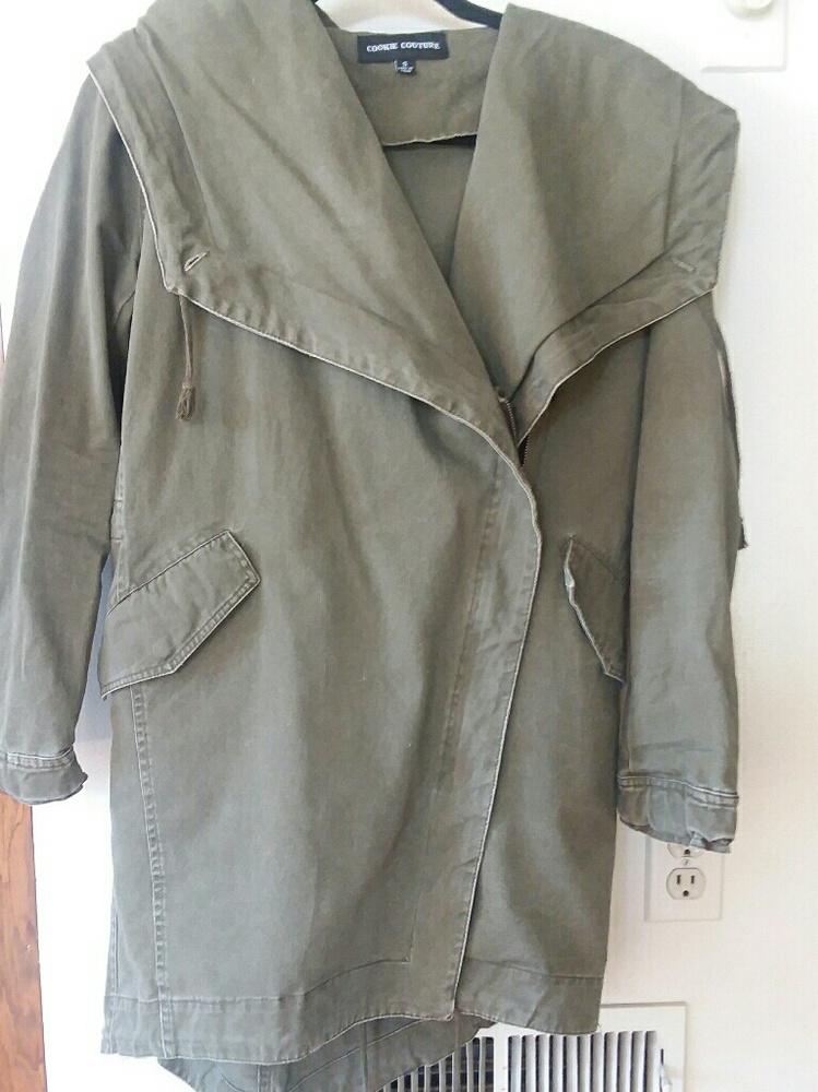 Cookie Couture Military-style jacket